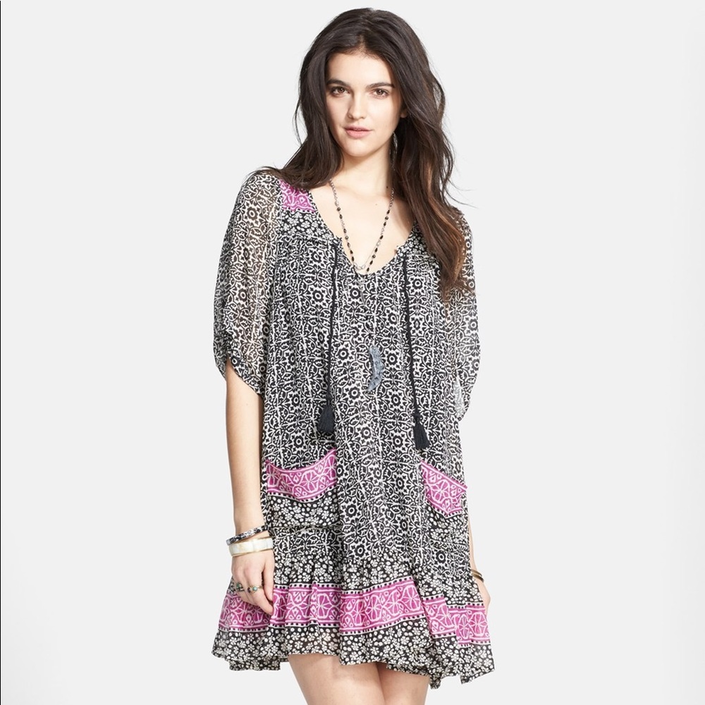 Free People ‘Penny Lane’ Print Tunic Dress